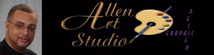ALLEN ART STUDIO GRAPHIC DESIGN BANNER